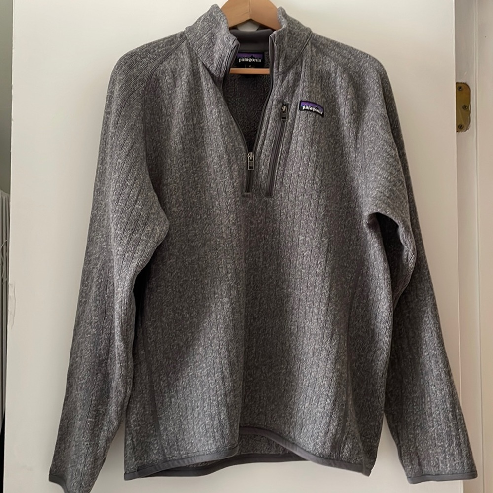 Mens Patagonia fleece ribbed Better Sweater medium